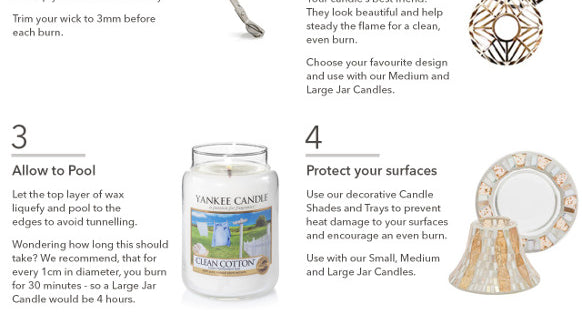Get the most out your Yankee Candles
