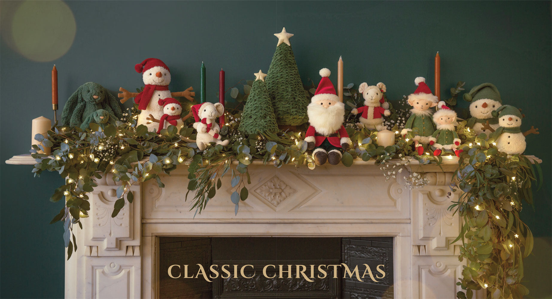 Christmas Jellycat Soft Toys and Decor