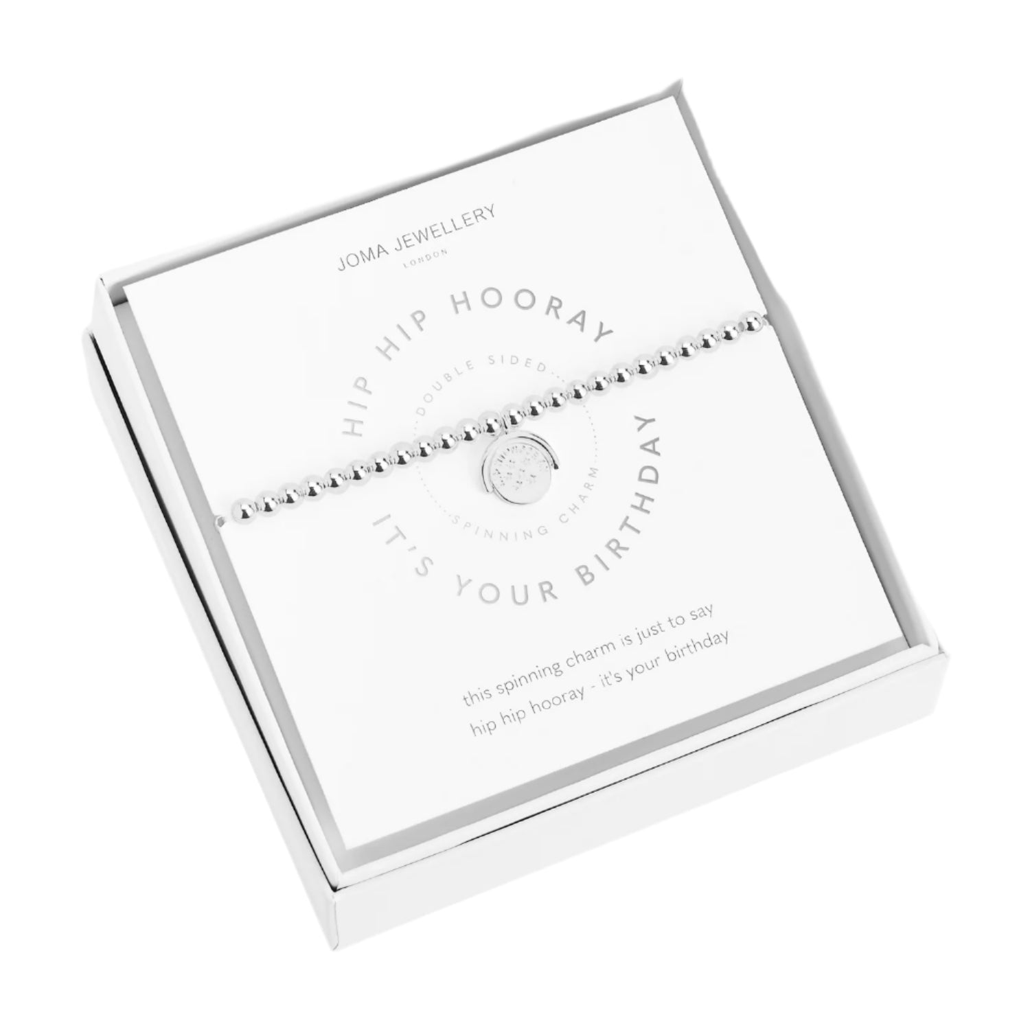 JOma Jewellery It's Your Birthday Spinning Bracelet