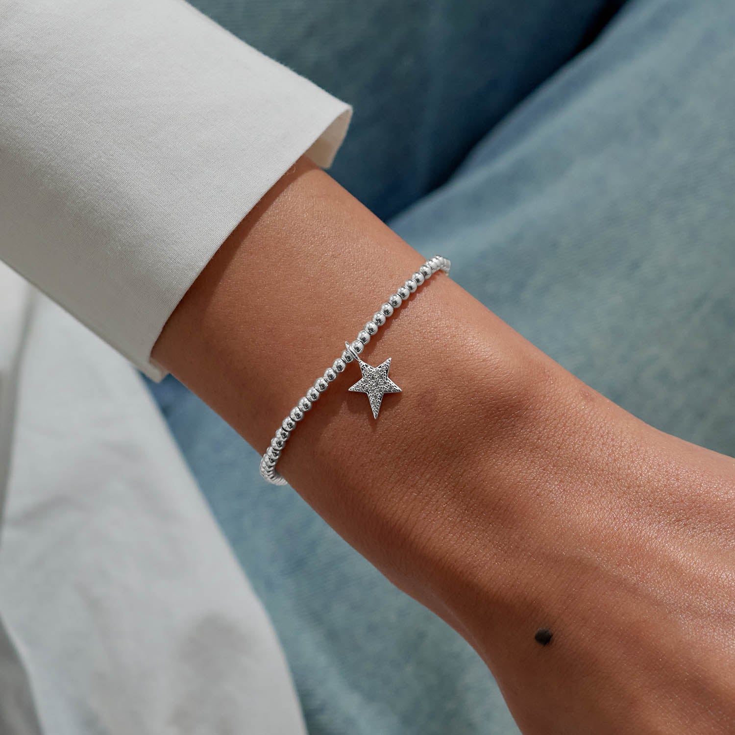 Joma Jewellery A Little | Forever Proud Of You | Silver Plated | Bracelet | 17.5cm Stretch