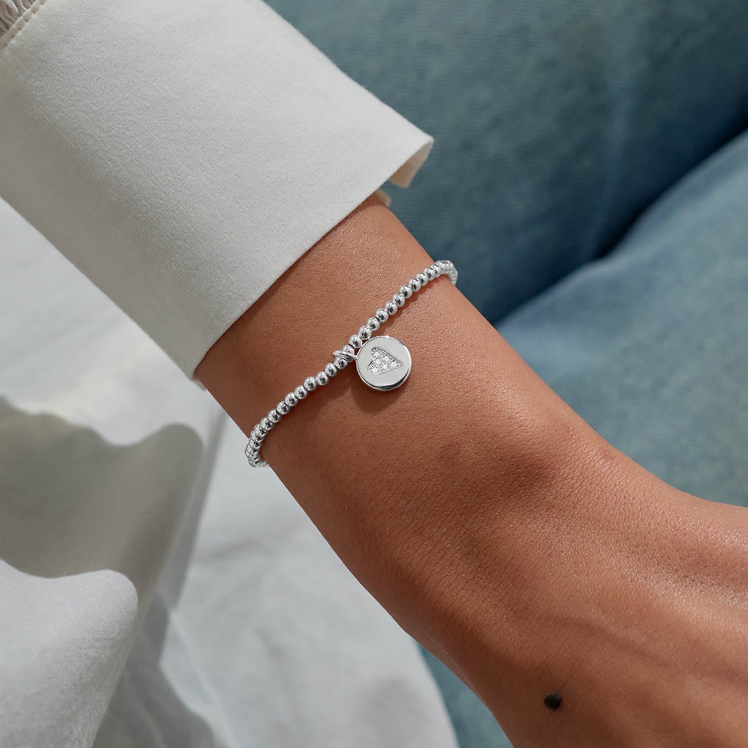 Joma Jewellery A Little | Couldn'T Ask For A Better Sister In Law | Silver Plated | Bracelet | 17.5cm Stretch