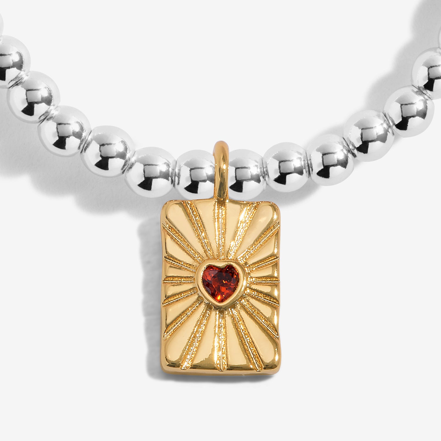 Joma Jewellery A Little | Everything Happens For A Reason | Silver & Gold Plated | Bracelet | 17.5cm Stretch