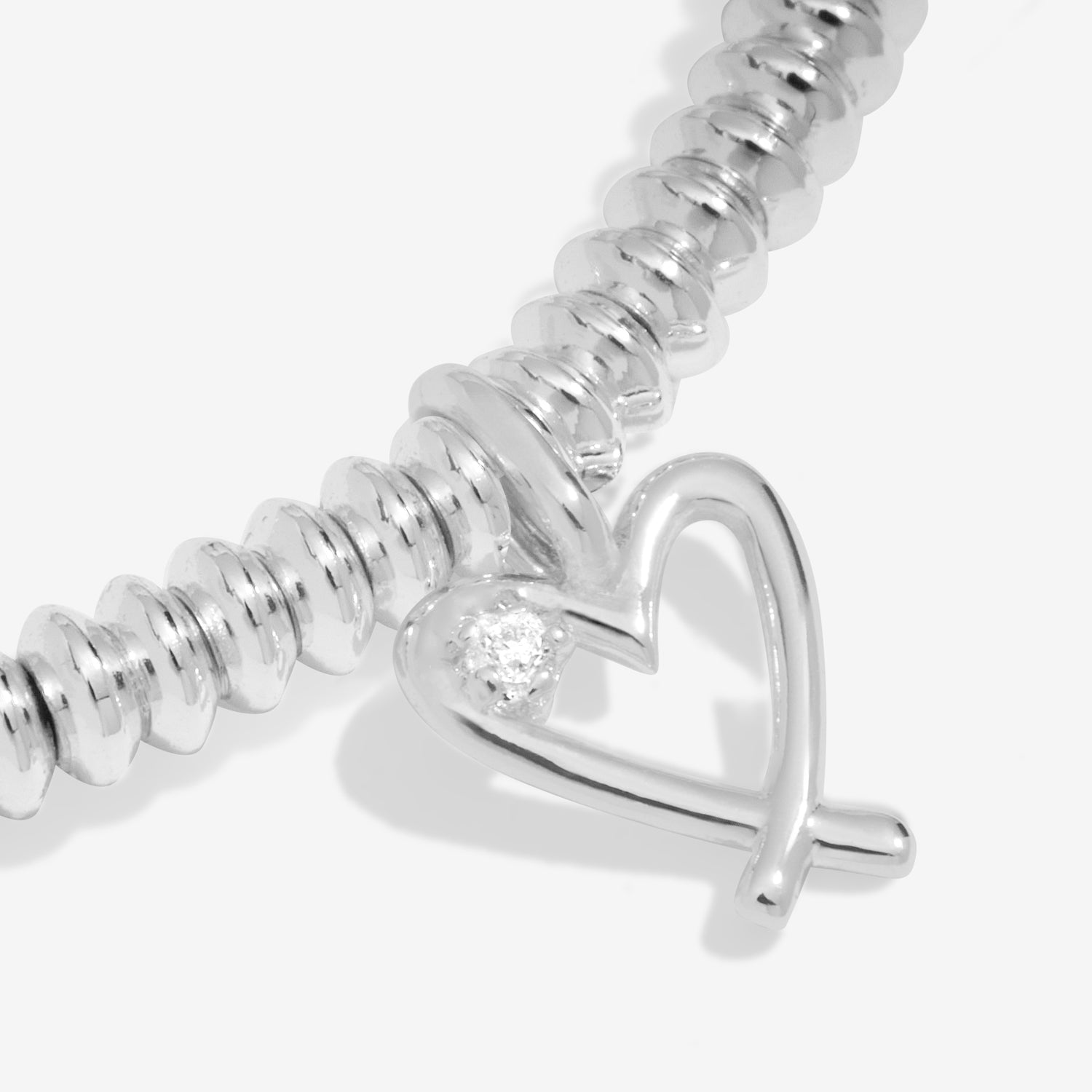 Joma Jewellery Laboratory Grown Diamond A Little | Lovely Sister | Silver Plated | Bracelet | 17.5cm Stretch