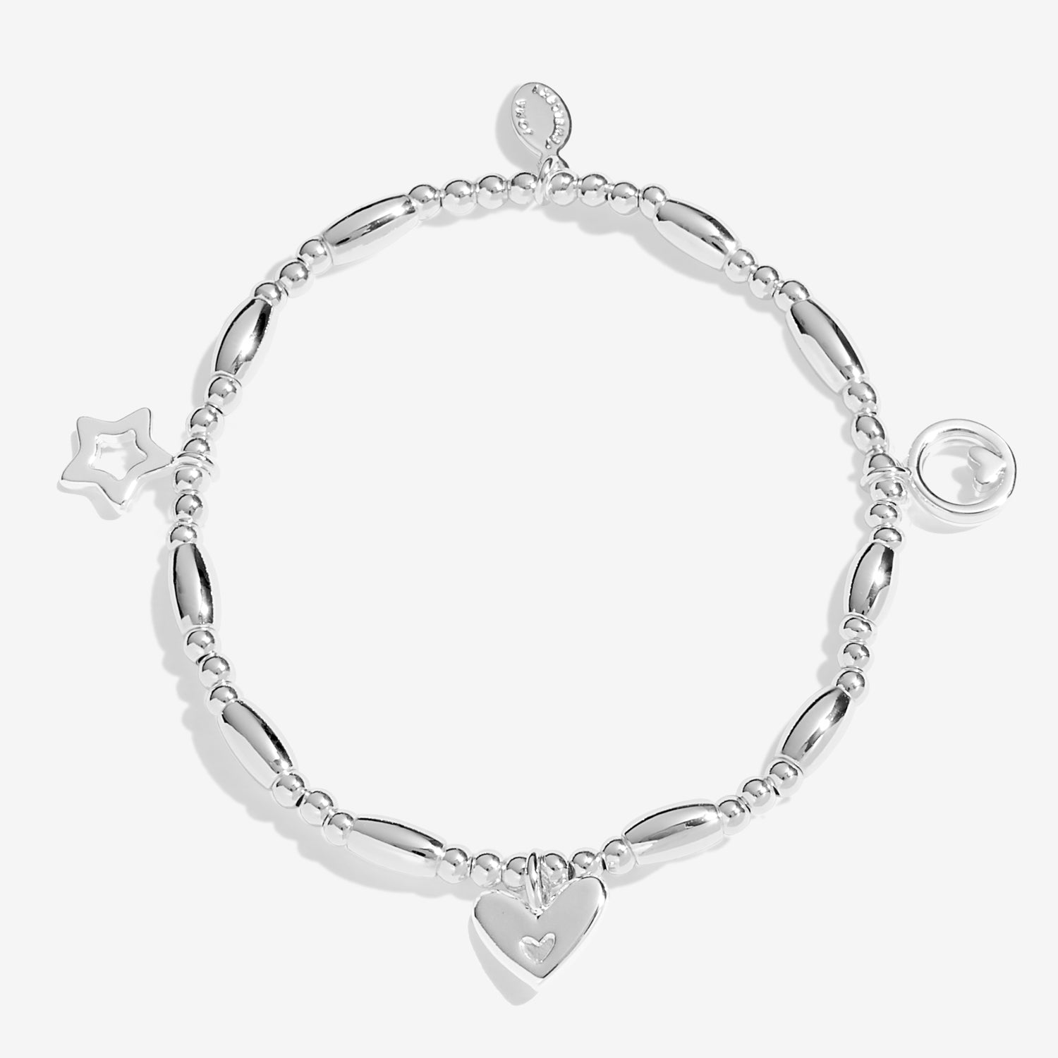 Joma Jewellery Life'S A Charm | Sister | Silver Plated | Bracelet | 17.5cm Stretch