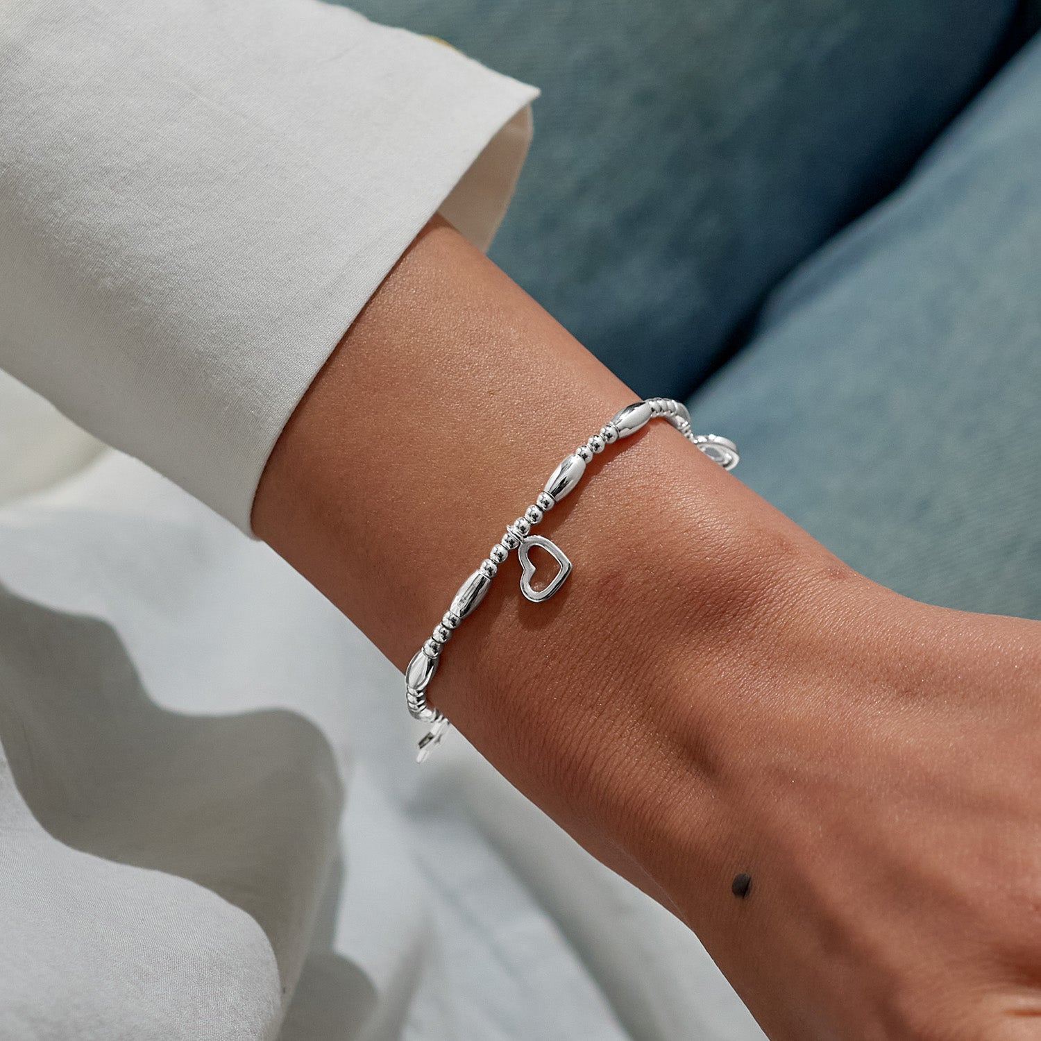 Joma Jewellery Life'S A Charm | Auntie | Silver Plated | Bracelet | 17.5cm Stretch