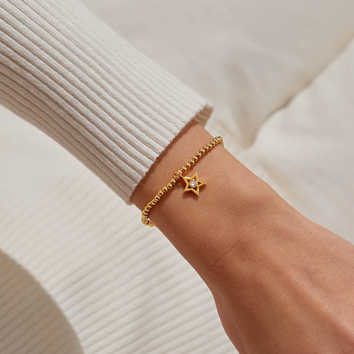 Joma Jewellery Gold A Little | Can'T Thank You Enough | Gold Plated | Bracelet | 17.5cm Stretch