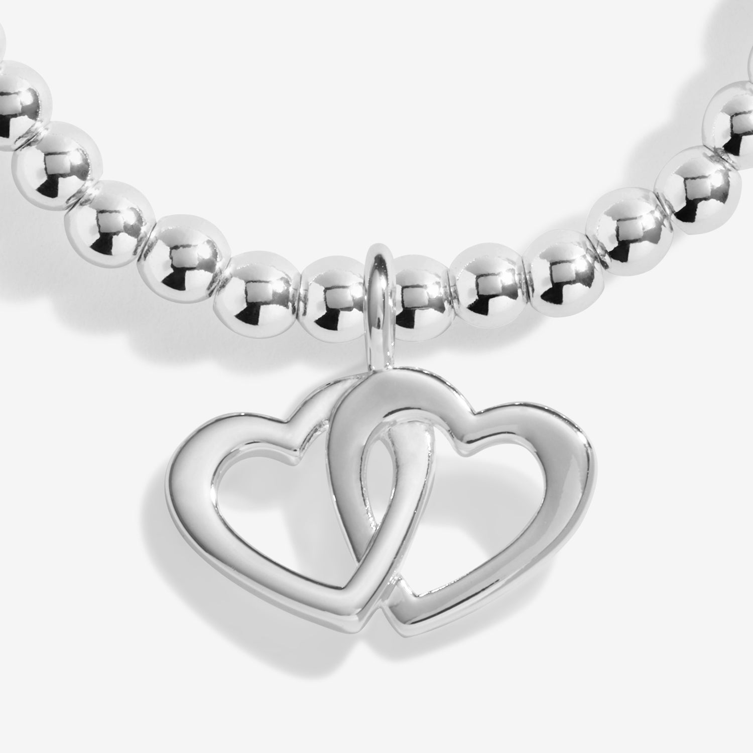 Joma Jewellery Christmas Cracker | Merry Christmas Fabulous Friend | Silver Plated | Bracelet | 17.5cm Stretch