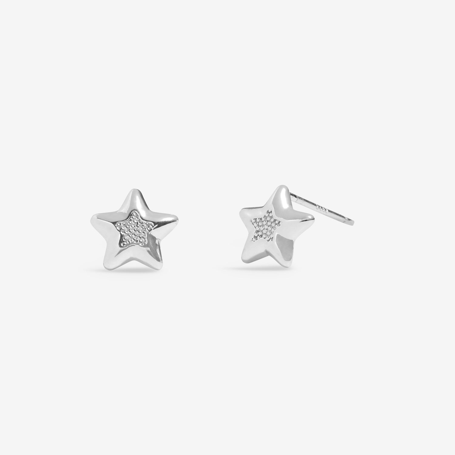 Joma Jewellery Earring Bauble | Merry Christmas | Silver Plated | Stud Earrings