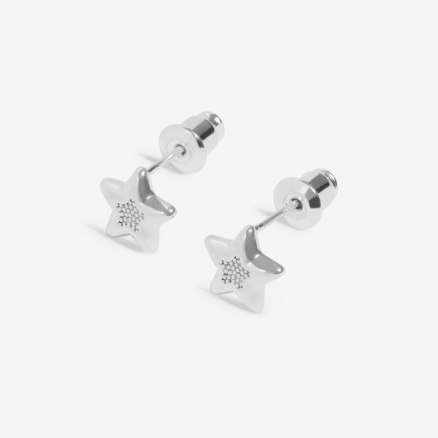 Joma Jewellery Earring Bauble | Merry Christmas | Silver Plated | Stud Earrings