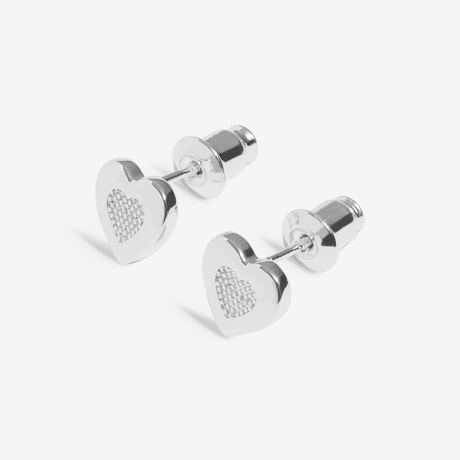 Joma Jewellery Earring Bauble | With Love | Silver Plated | Stud Earrings
