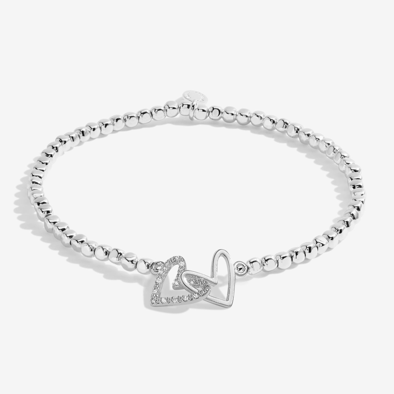 Joma Jewellery Forever Yours | Happy Birthday Super Sister | Silver Plated | Bracelet | 17.5cm Stretch