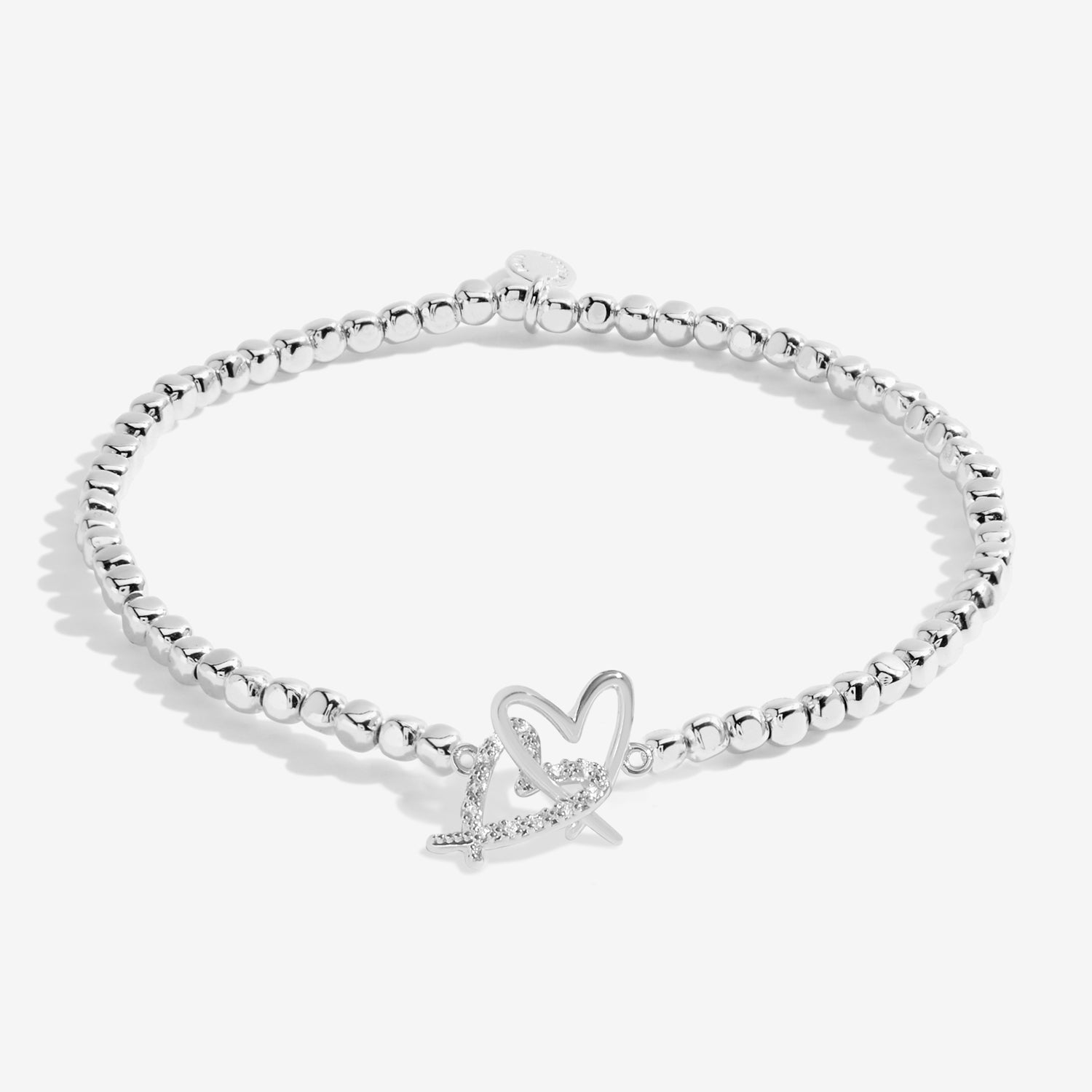 Joma Jewellery Forever Yours | Happy Birthday Darling Daughter | Silver Plated | Bracelet | 17.5cm Stretch