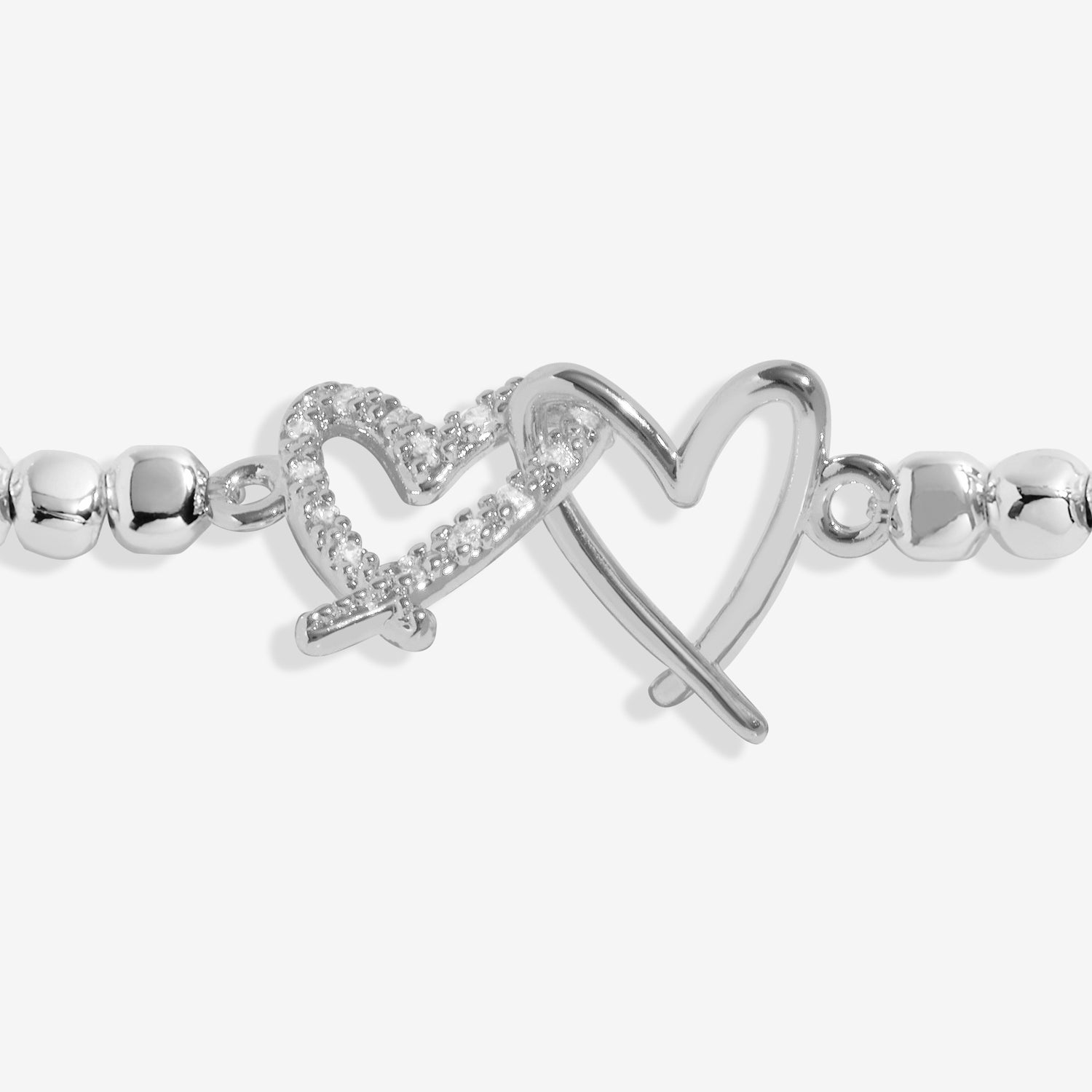 Joma Jewellery Forever Yours | Happy Birthday Darling Daughter | Silver Plated | Bracelet | 17.5cm Stretch