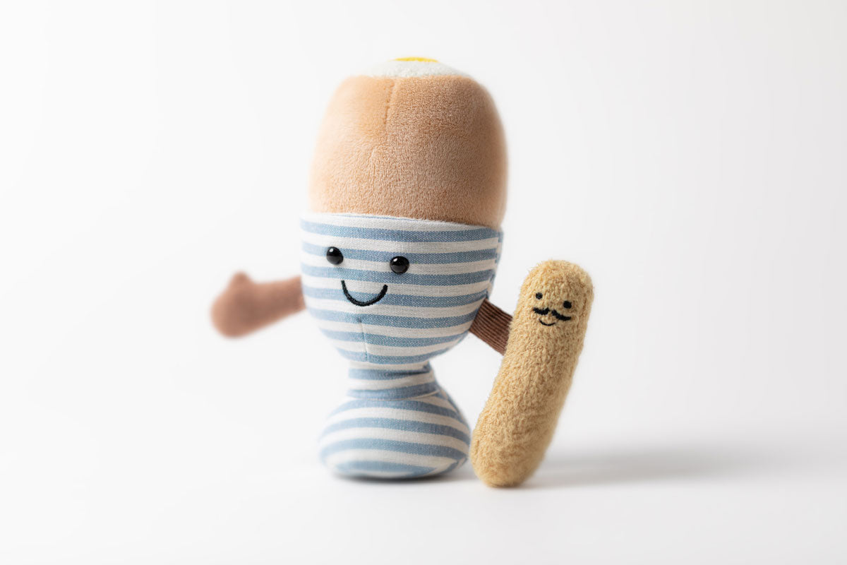Jellycat Eggetha Egg & Lance Soldier Soft Toy