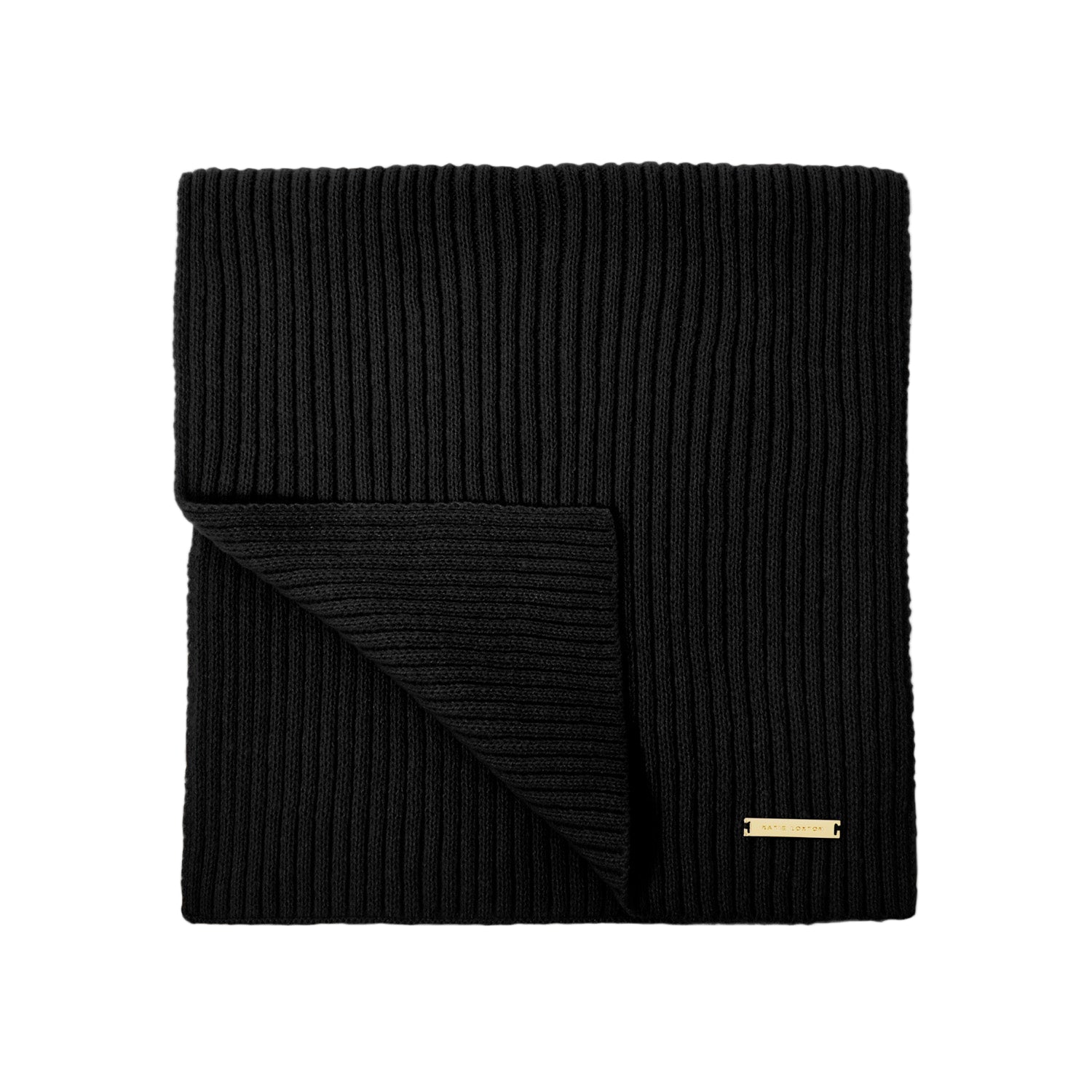 Katie Loxton Black knitted scrarf