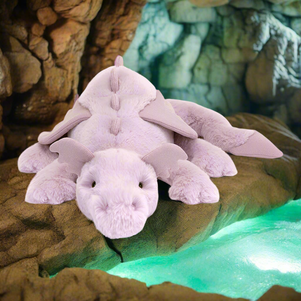 Jellycat Huge Lavender Dragon