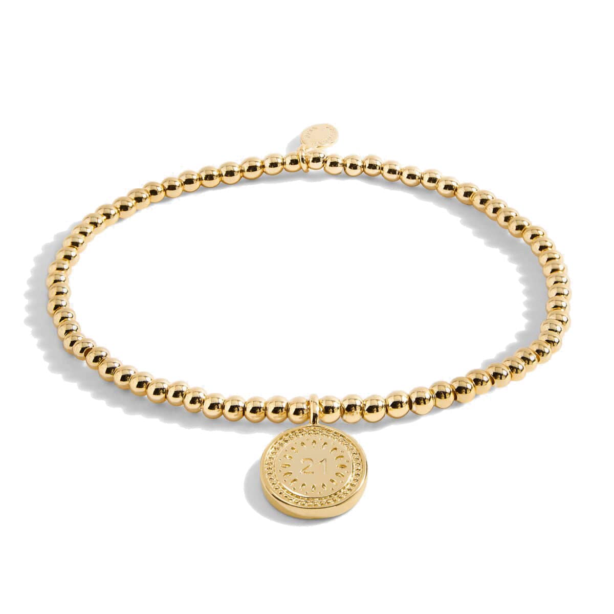 Joma Jewellery Bracelet Joma Jewellery Gold Plated Bracelet - A Little 21st Birthday