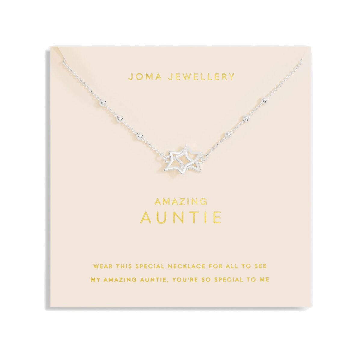 Joma Jewellery Necklace Joma Jewellery Forever Yours Necklace - Amazing Auntie