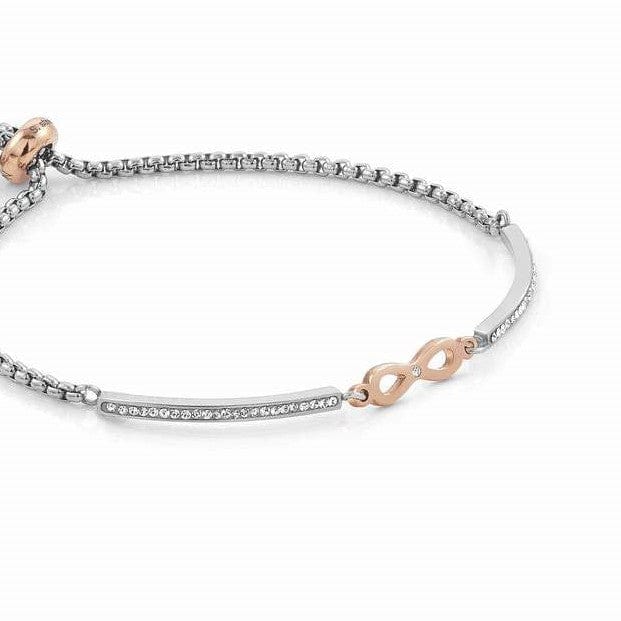 Nomination Italy 028004/024 MILLELUCI bracelet,S/steel,CZ (ROSEGOLD) Infinity