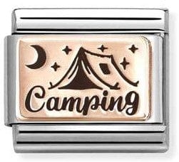 Nomination Italy 430111/21 Classic steel, 9k rose gold Camping