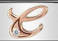 Nomination Italy 430310/03 Classic 9ct Rose Gold Letter C