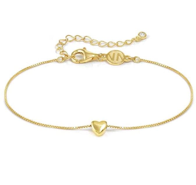 Nomination Italy Bracelet ARMONICA bracelet in 925 sterling silver and cubic zirconia Heart Gold