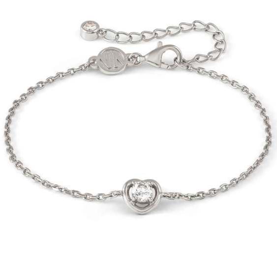 Nomination Italy Bracelet COSMICLOVE bracelet in 925 sterling silver and cubic zirconia Heart Silver