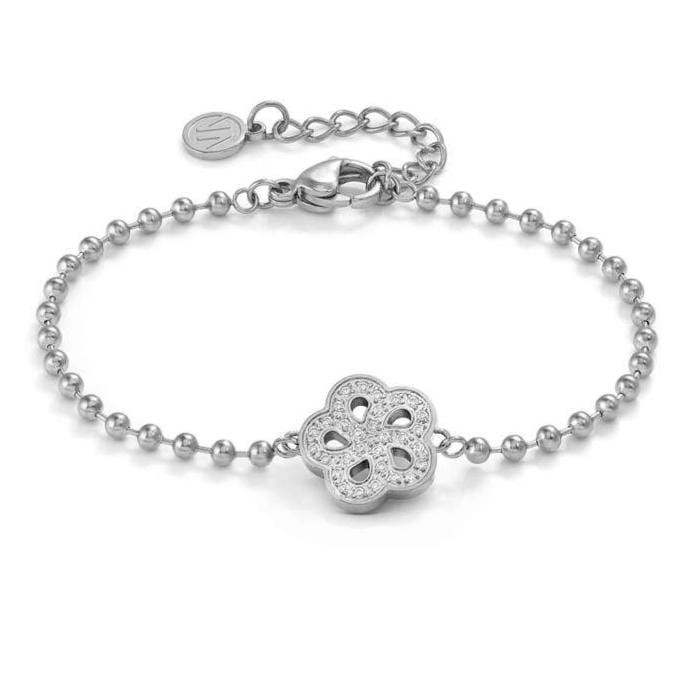 Nomination Italy Bracelets SOFFIO D'AMORE bracelets in steel and cubic zirconia Flower