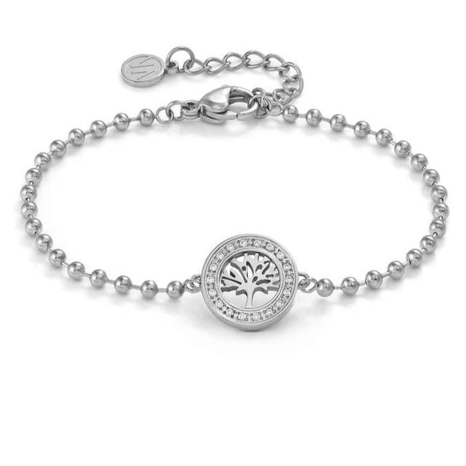 Nomination Italy Bracelets SOFFIO D'AMORE bracelets in steel and cubic zirconia Tree life