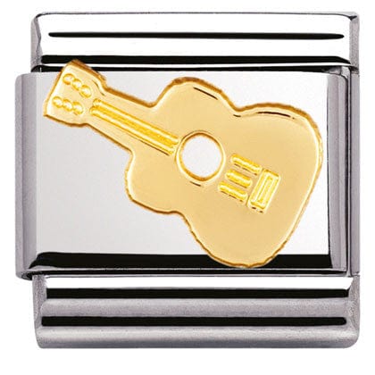 Nomination Italy Link 030117/03 Classic,S/steel,bonded yellow gold Guitar