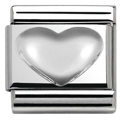 Nomination Italy Link 330106/01 Classic SYMBOLS in st.steel and sterling silver Heart