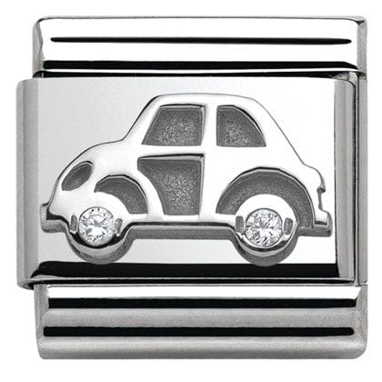 Nomination Italy Link 330311/05 Classic S/Steel,Silver 925, CZ Car
