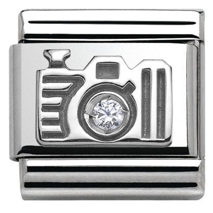 Nomination Italy Link 330311/06 Classic S/Steel, silver 925,CZ Camera
