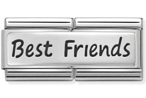 Nomination Italy Link 330710/03 Classic Silver Double Plate Best Friends