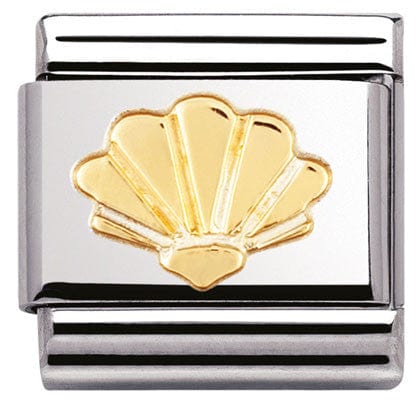 Nomination Italy Links 030111/05 Classic S/steel,bonded yellow gold Shell