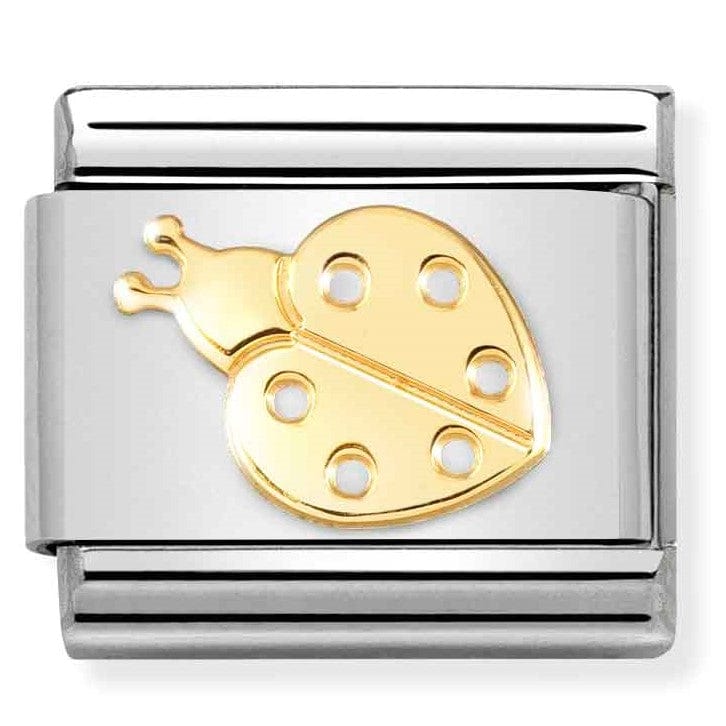 Nomination Italy Links 030162/74 Classic St.steel,18k gold Lady Bird