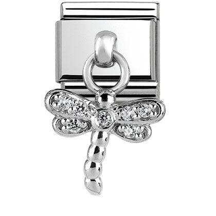 Nomination Italy Links 331800/13 Classic CHARMS stainless steel and silver 925 Dragonfly