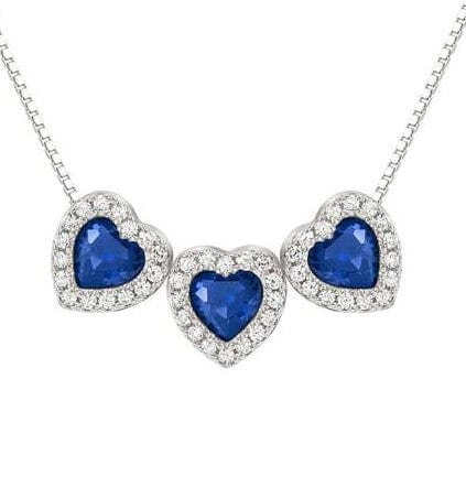 Nomination Italy Necklace ALLMYLOVE necklace 925 silver,CZ, BLUE 240303/012