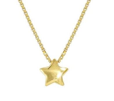 Nomination Italy Necklace ARMONICA necklace in 925 sterling silver and cubic zirconia Star Gold
