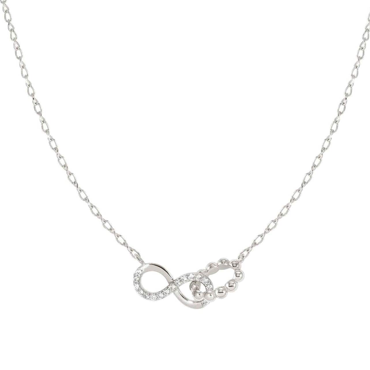 Nomination Italy Necklace LOVECLOUD necklace in 925 sterling silver and cz Infinity Silver