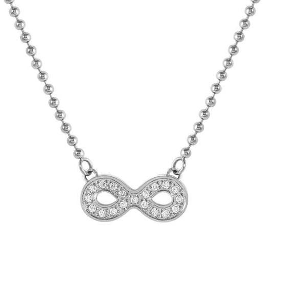 Nomination Italy Necklace SOFFIO D'AMORE necklace in steel and cubic zirconia Infinite