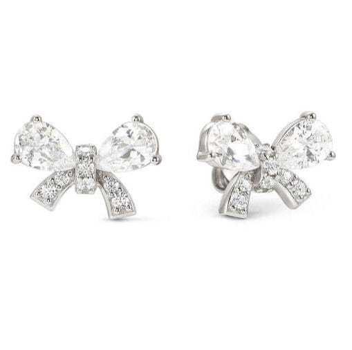 Nomination Italy SHINE ME UP earrings in 925 silver and cubic zirconia White Bow