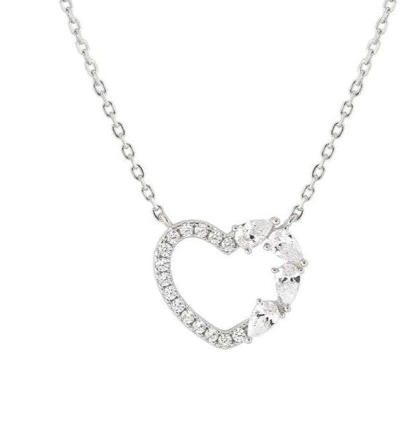Nomination Italy SHINE ME UP necklace in 925 silver and cubic zirconia White Heart