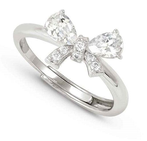 Nomination Italy SHINE ME UP ring in 925 silver and cubic zirconia White Bow