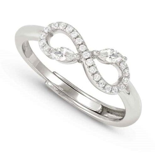 Nomination Italy SHINE ME UP ring in 925 silver and cubic zirconia White Infinity