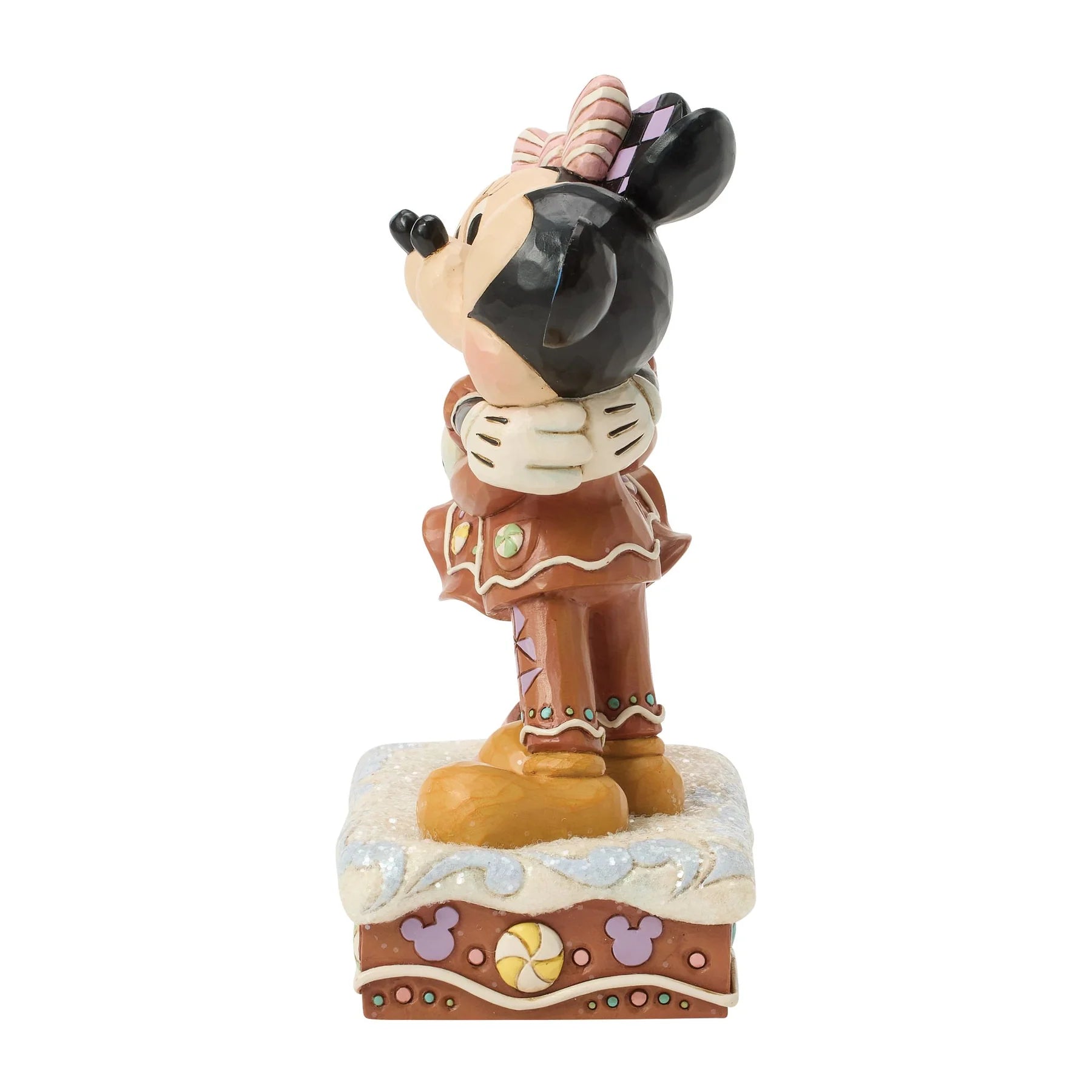 Mickey & Minnie Mouse character figurine on a white background