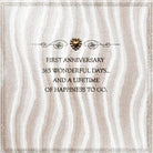 Five Dollar Shake Greeting Card Five Dollar Shake Luxury Greeting Card - First Anniversary and A Lifetime Of Happiness To Go
