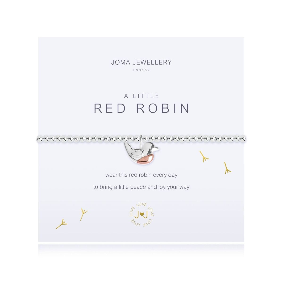 Joma Jewellery Bracelet Joma Jewellery Bracelet - A Little Red Robin
