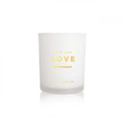Katie Loxton Candle Katie Loxton Sentiment Candle - Love Love Love - Sweet Papaya and Hibiscus Flower