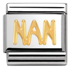 Nomination Nomination Plain Gold Charm Link Nomination Classic Link Charm - Plain Gold Nan